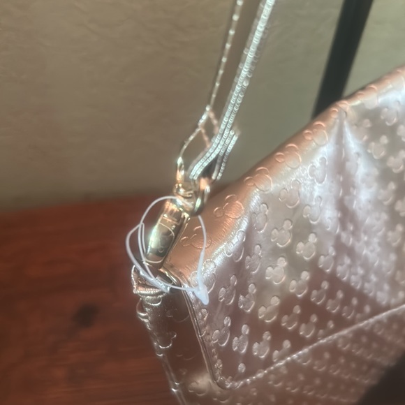 Disney Parks Mickey Mouse Rose Gold Shoulderbag/Clutch - Picture 6 of 11